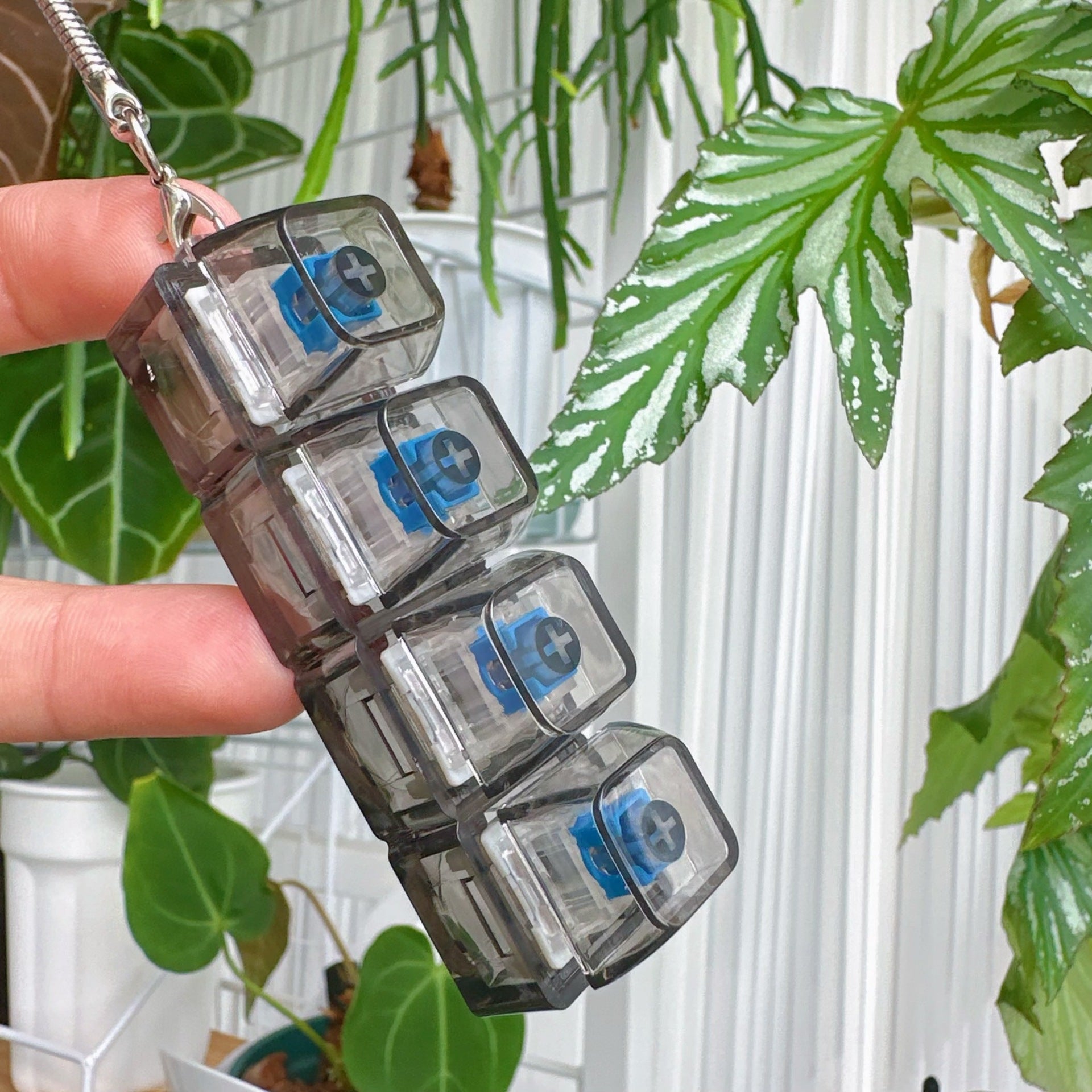 Clix™ Mechanical Keyboard Keychain Pendant